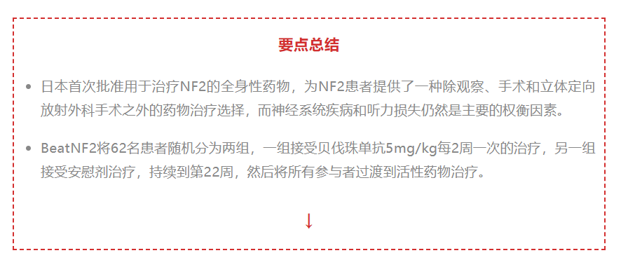 治疗2型神经纤维瘤病的药物贝伐珠单抗在日本成功获批
